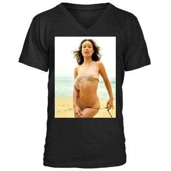 Olivia Wilde Men's V-Neck T-Shirt