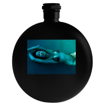 Olivia Wilde Round Flask