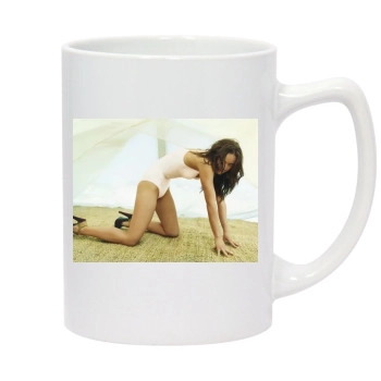 Olivia Wilde 14oz White Statesman Mug