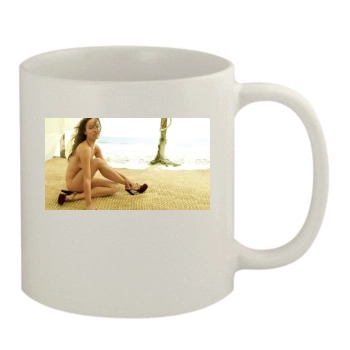 Olivia Wilde 11oz White Mug