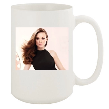 Olivia Wilde 15oz White Mug