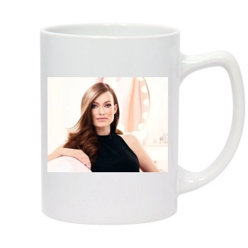 Olivia Wilde 14oz White Statesman Mug