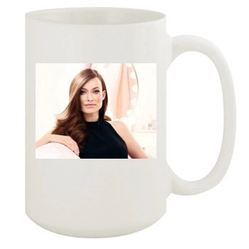 Olivia Wilde 15oz White Mug