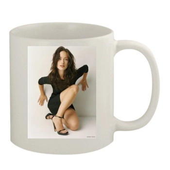 Olivia Wilde 11oz White Mug