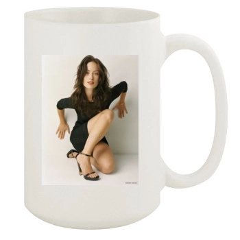 Olivia Wilde 15oz White Mug