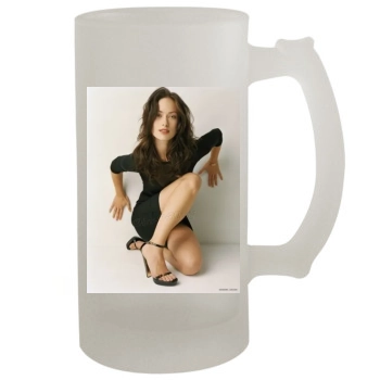 Olivia Wilde 16oz Frosted Beer Stein