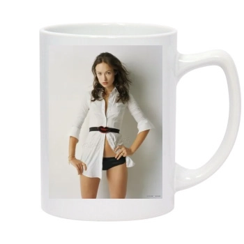 Olivia Wilde 14oz White Statesman Mug