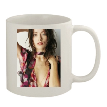 Olivia Wilde 11oz White Mug