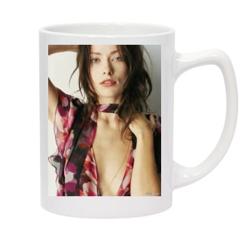 Olivia Wilde 14oz White Statesman Mug