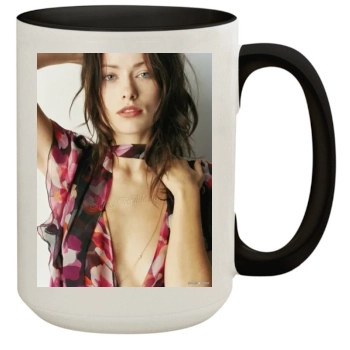 Olivia Wilde 15oz Colored Inner & Handle Mug