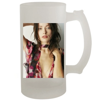 Olivia Wilde 16oz Frosted Beer Stein