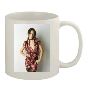 Olivia Wilde 11oz White Mug