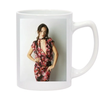 Olivia Wilde 14oz White Statesman Mug