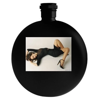 Olivia Wilde Round Flask