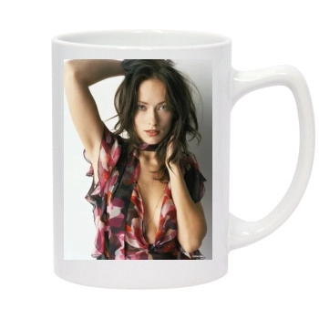 Olivia Wilde 14oz White Statesman Mug