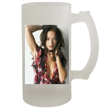 Olivia Wilde 16oz Frosted Beer Stein