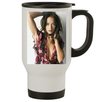 Olivia Wilde Stainless Steel Travel Mug