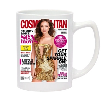 Olivia Wilde 14oz White Statesman Mug