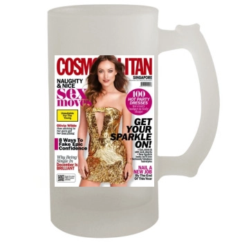 Olivia Wilde 16oz Frosted Beer Stein