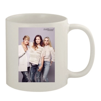 Olivia Wilde 11oz White Mug