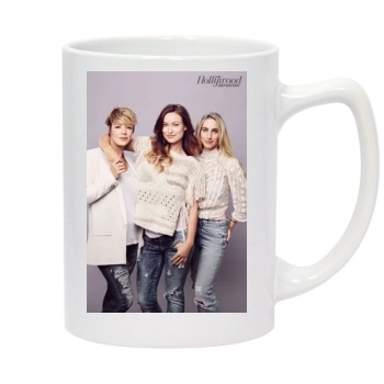 Olivia Wilde 14oz White Statesman Mug