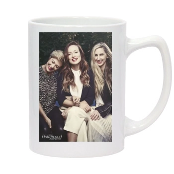 Olivia Wilde 14oz White Statesman Mug