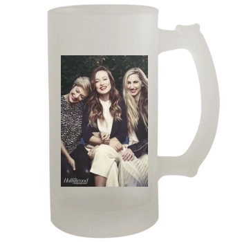 Olivia Wilde 16oz Frosted Beer Stein