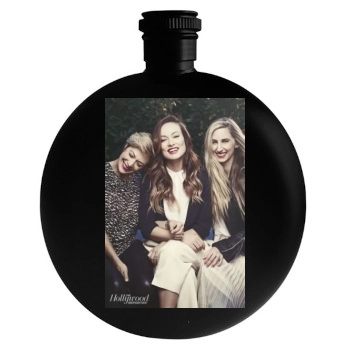 Olivia Wilde Round Flask