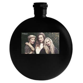 Olivia Wilde Round Flask