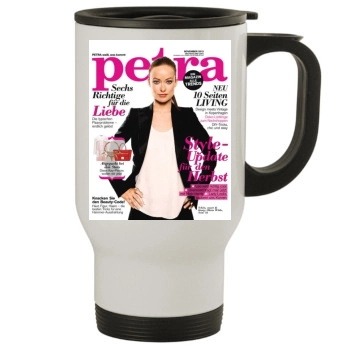 Olivia Wilde Stainless Steel Travel Mug