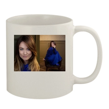 Olivia Wilde 11oz White Mug