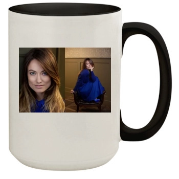 Olivia Wilde 15oz Colored Inner & Handle Mug