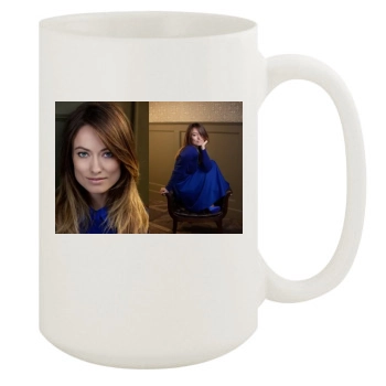 Olivia Wilde 15oz White Mug