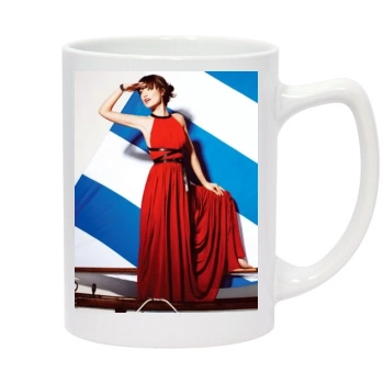 Olivia Wilde 14oz White Statesman Mug