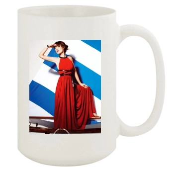 Olivia Wilde 15oz White Mug