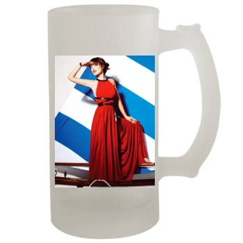 Olivia Wilde 16oz Frosted Beer Stein