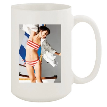 Olivia Wilde 15oz White Mug