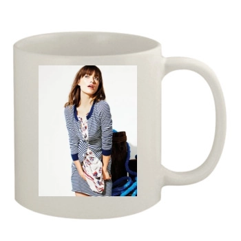 Olivia Wilde 11oz White Mug