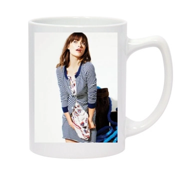 Olivia Wilde 14oz White Statesman Mug