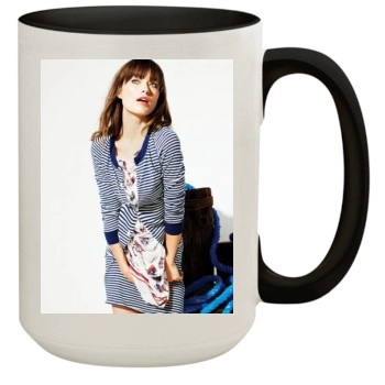 Olivia Wilde 15oz Colored Inner & Handle Mug