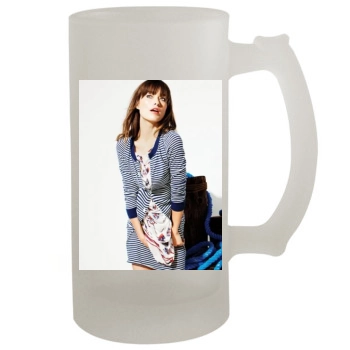 Olivia Wilde 16oz Frosted Beer Stein