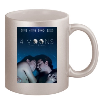 Four Moons (Cuatro Lunas) (2014) 11oz Metallic Silver Mug