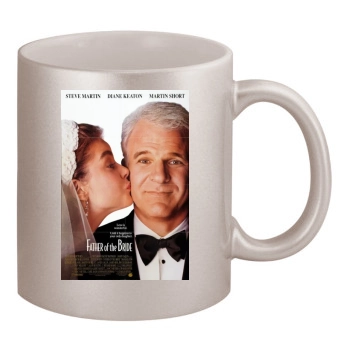 Father of the Bride (1991) 11oz Metallic Silver Mug