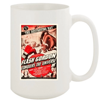 Flash Gordon Conquers the Universe (1940) 15oz White Mug