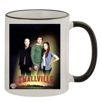 Smallville (2001) 11oz Colored Rim & Handle Mug