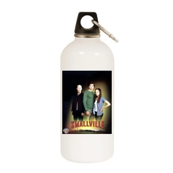 Smallville (2001) White Water Bottle With Carabiner