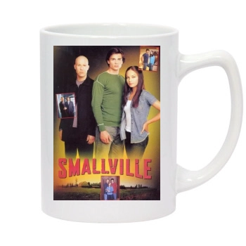 Smallville (2001) 14oz White Statesman Mug