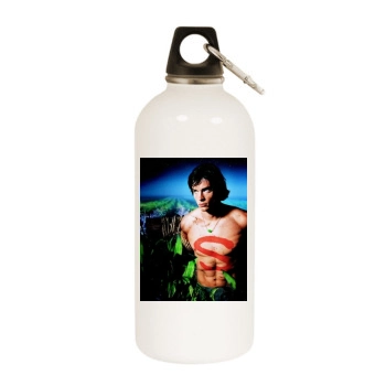 Smallville (2001) White Water Bottle With Carabiner