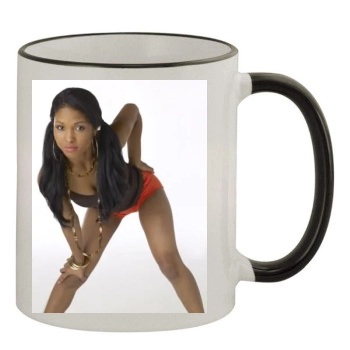 The Pussycat Dolls 11oz Colored Rim & Handle Mug