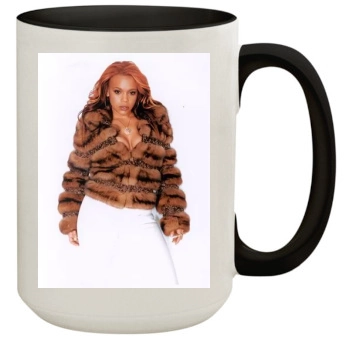 Faith Evans 15oz Colored Inner & Handle Mug